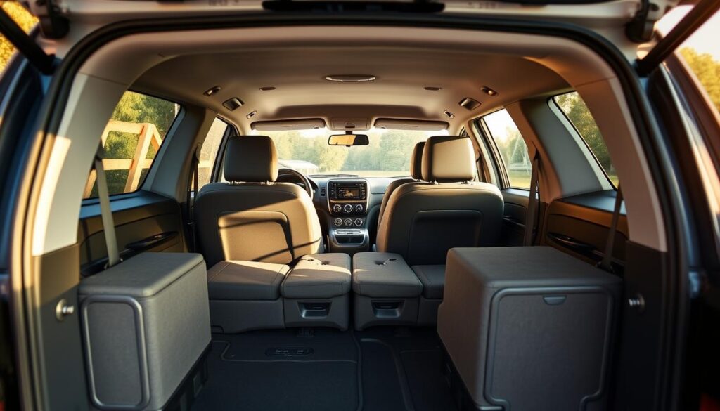 Renault Duster 7 Seater interior storage solutions