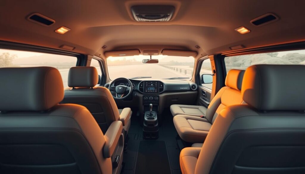 Tata Sumo interior cabin features