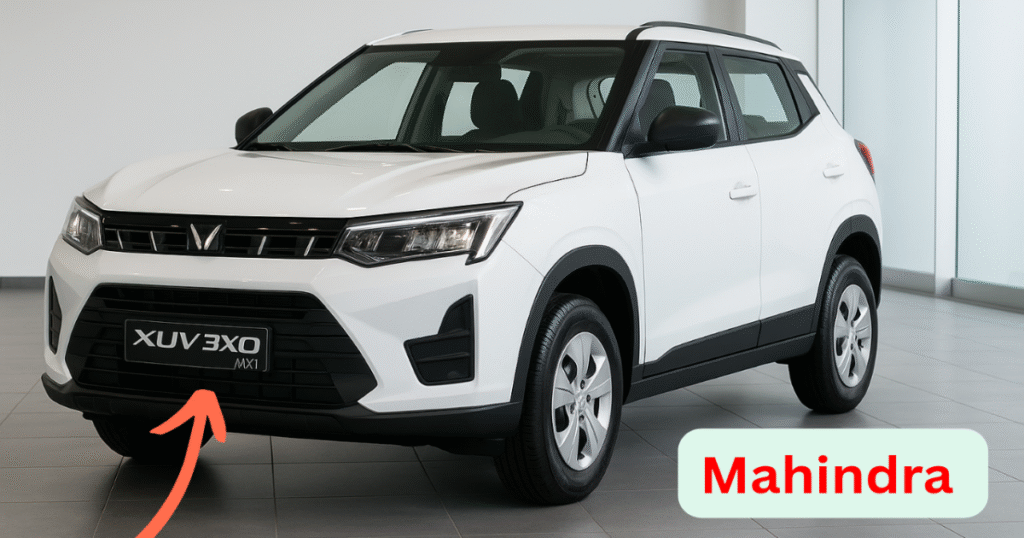 New Mahindra XUV 3XO MX1