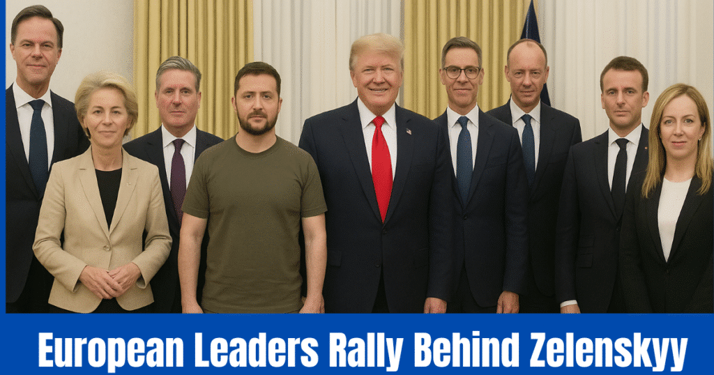 European Leaders Rally Behind Zelenskyy in White House Talks with Trump