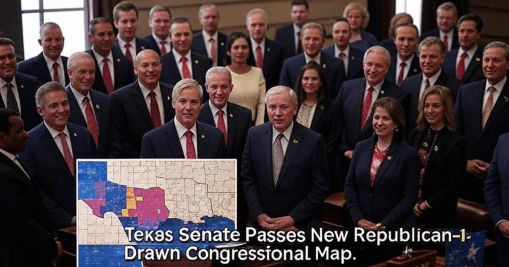 Texas Senate Just Passed a New Republican-Drawn Congressional Map – And It’s Stirring Up a Storm!