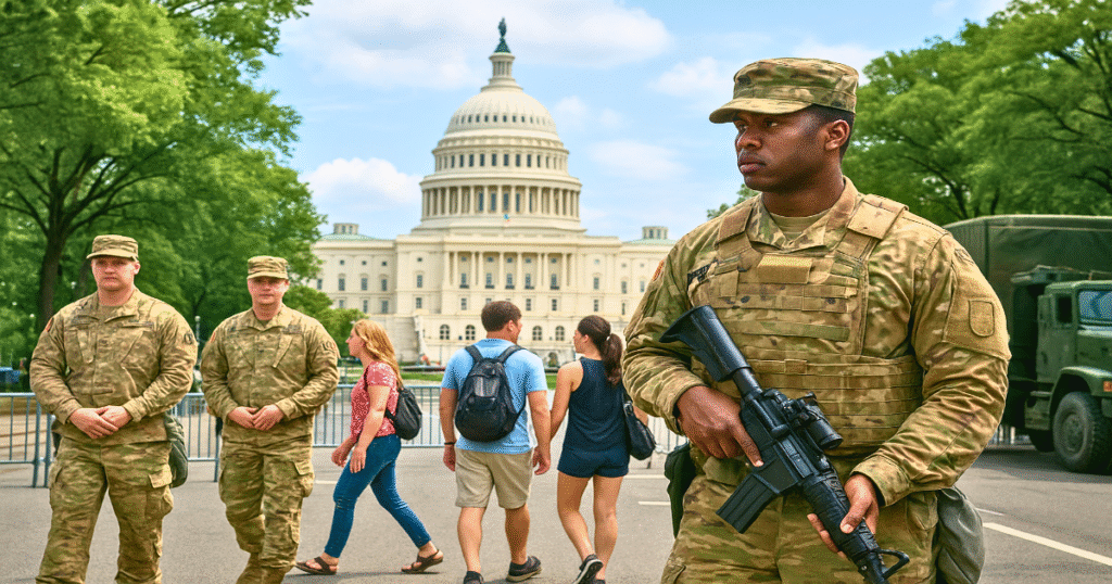 D.C. Tourism Was Already Struggling. Then the National Guard Arrived